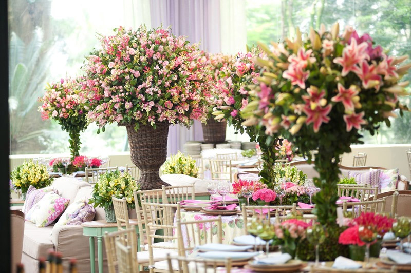 Imagem de Arranjos de Flores para Festas
